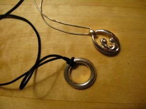 cremation jewelry - circle of life, mother and child