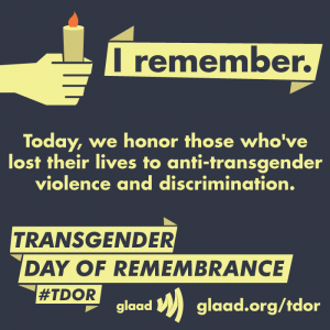 trans day of Remembrance